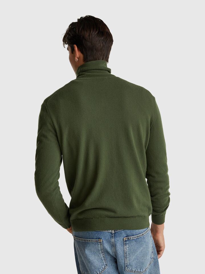 TURTLE NECK SWEATER Men image number 2